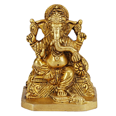 Kartique Brass Lord Ganesha 
