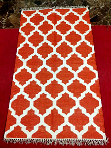 Carpet Cotton Wool Orange