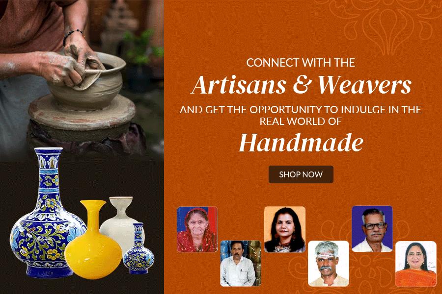 Experience the splendor of Handmade, Shop Now